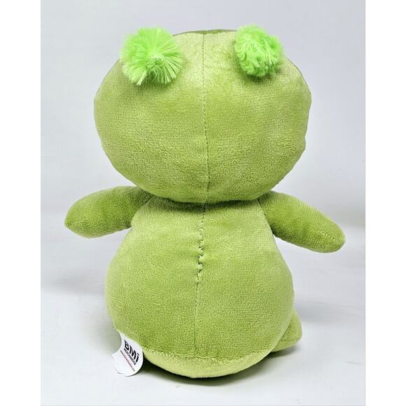 Alien BMI Merchandise 11” Green Half Pillow Space Eyes Plush Stuffed Gift Toy - Picture 5 of 9